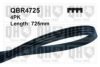 QUINTON HAZELL QBR4725 V-Ribbed Belts